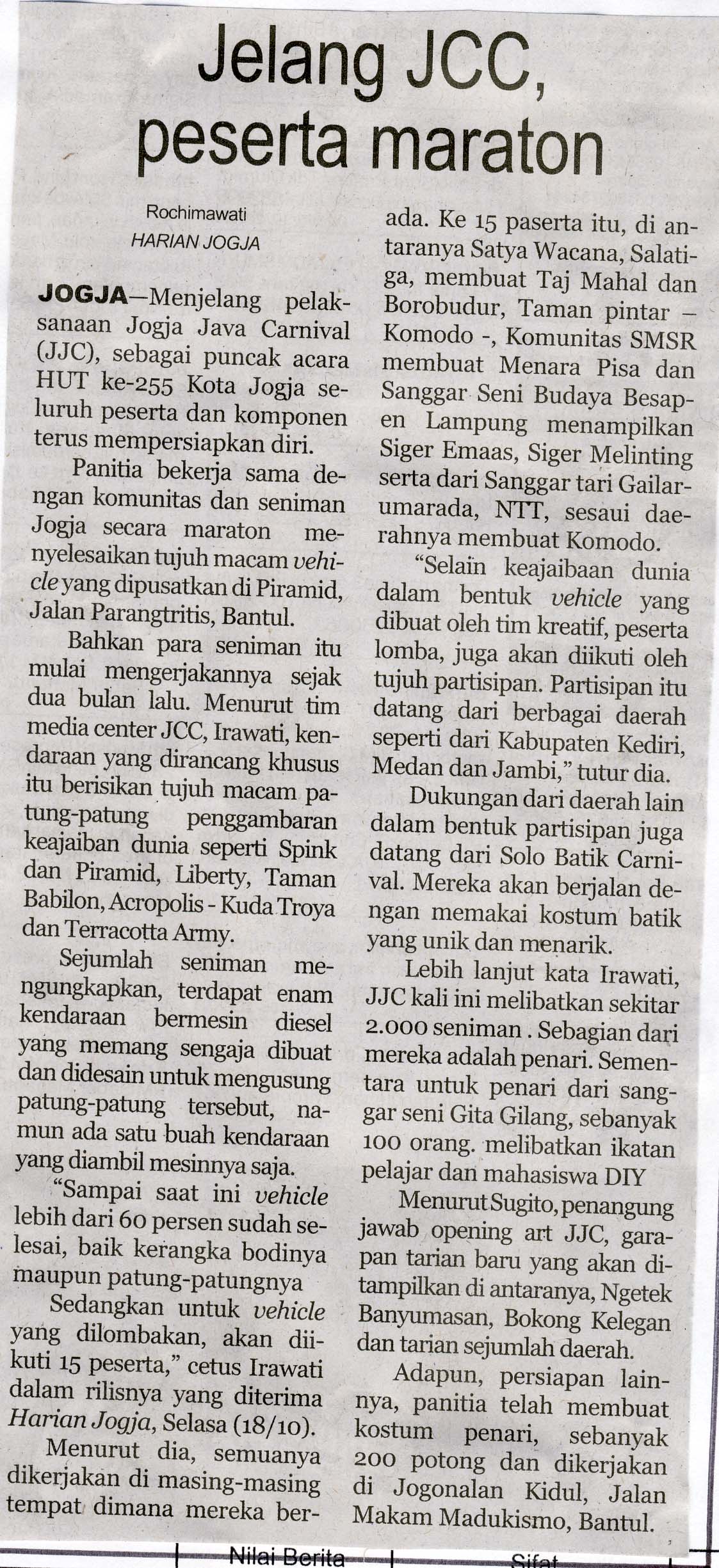 Kliping jogja terbaru